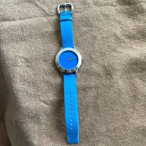 Marc by Marc Jacobs blue watch